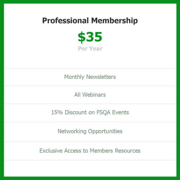 Professional Membership